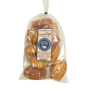 Madeleines cœur au caramel - 330g