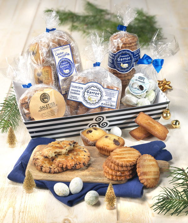 Panier Garni Breton de Noël, bourriche