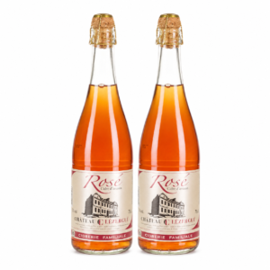 Lot de 2 Cidres rosé de Lézergué - 75cl x2