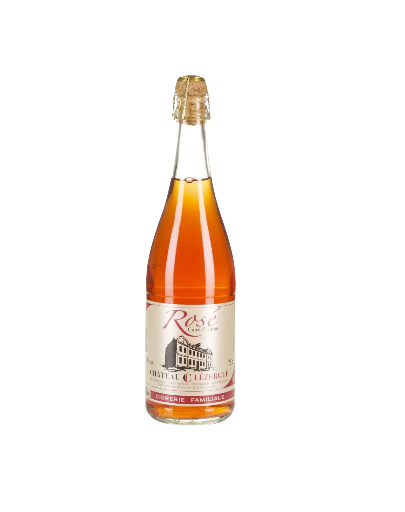 Cidre rosé de Lézergué - 75cl