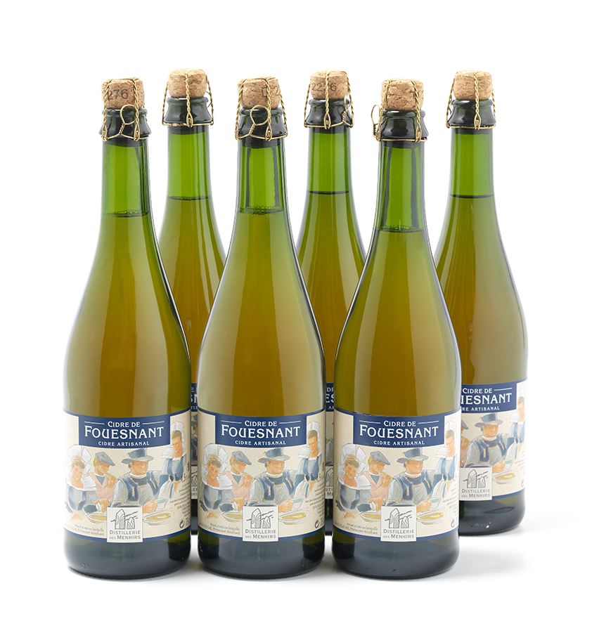 Lot de 6 cidres traditionnel de Fouesnant